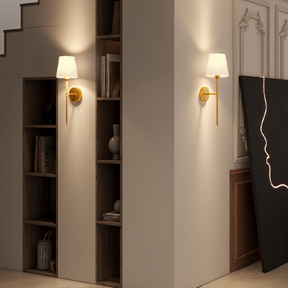 Belro wireless fabric wall lights set of 2 with included bulbs, outdoor home and garden decor, modern lighting fixture