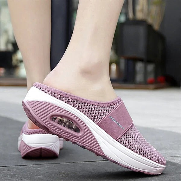 Belro orthopedic wedge sandals with supportive straps, designed as comfortable slippers for casual wear.