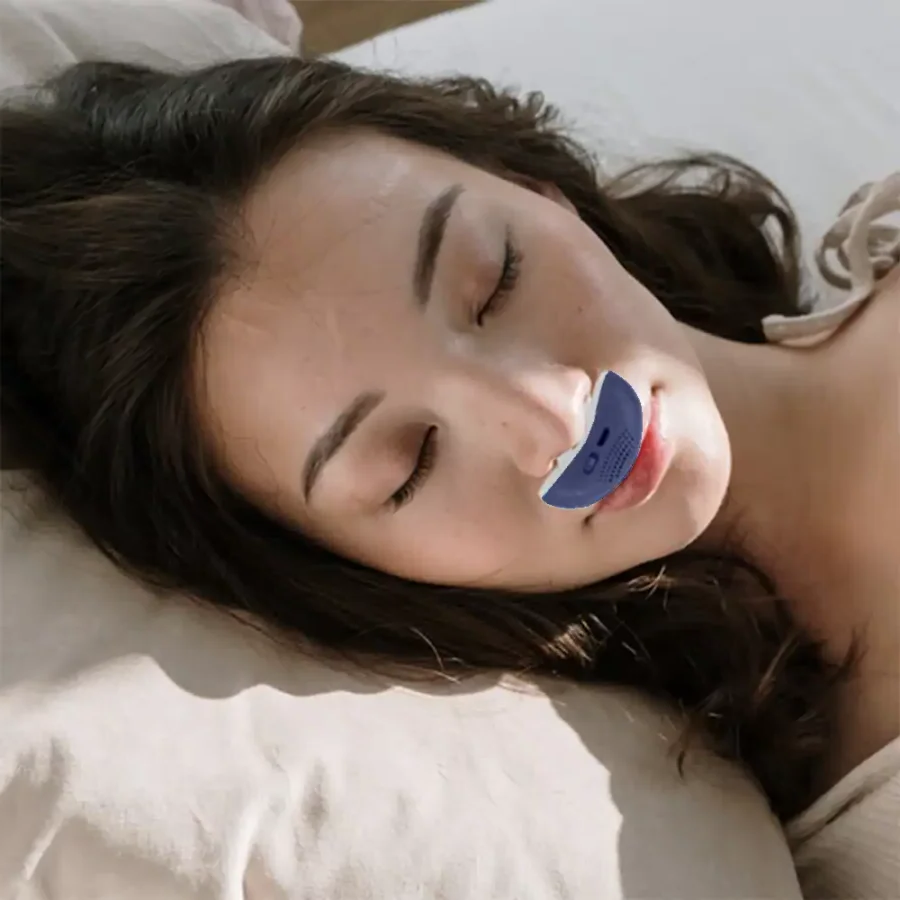 Portable NordisHome Micro CPAP sleep apnea machine with compact design, travel-friendly and effective anti-snoring sleep aid device.