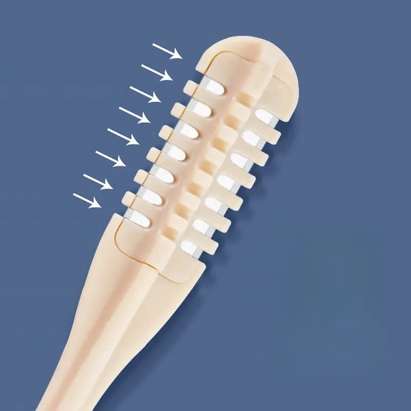 Belro nose hair trimmer with sleek electric design, featuring a compact body and precision trimming head for personal grooming.