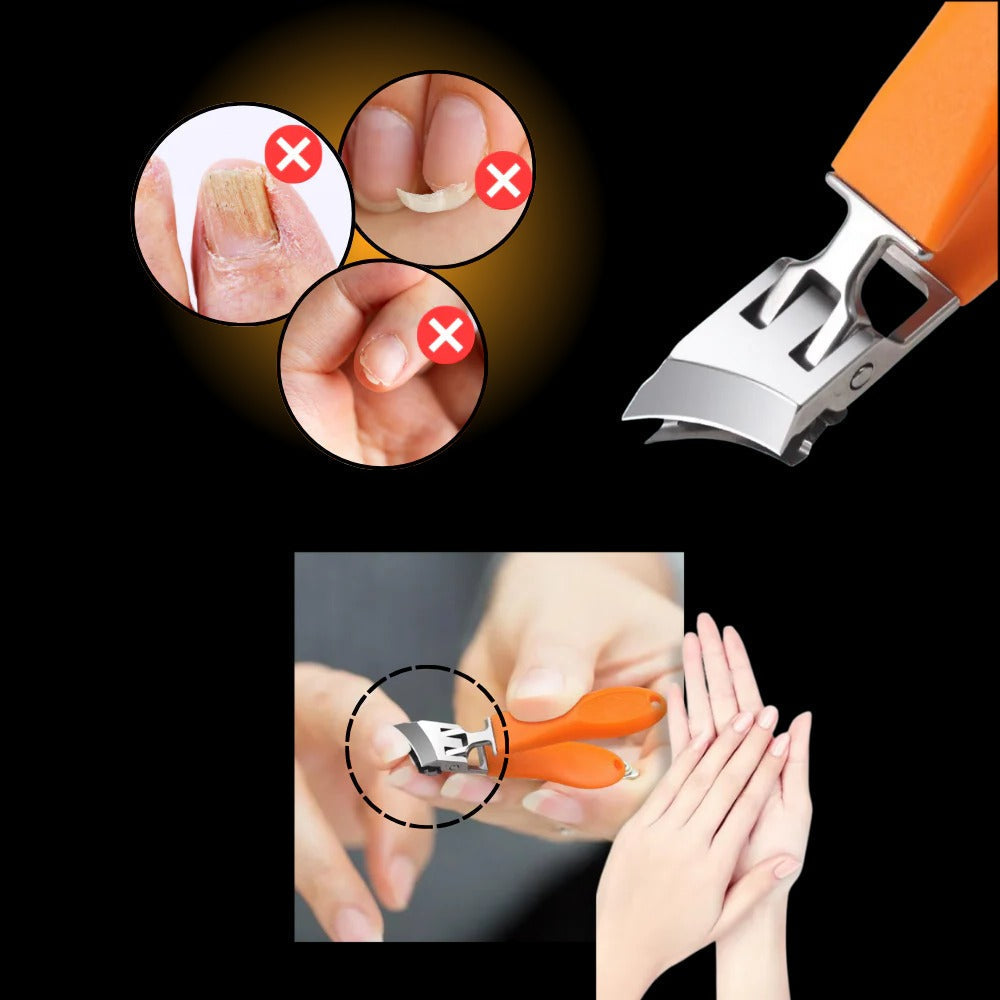 Belro Precision Wide-Jaw Nail Clipper for accurate manicure and nail grooming, featuring sturdy metal construction and wide gripping jaws.