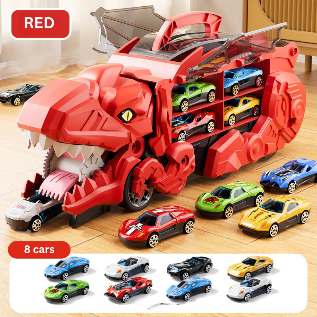 Belro Dinosaur Car Play Truck toy with colorful dinosaur figure, perfect for imaginative play and fun for kids.