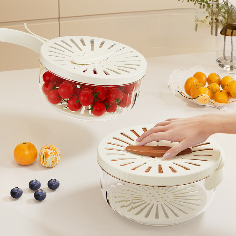 Belro multifunction washing basket with handles, made of durable plastic, suitable for kitchen and laundry use.