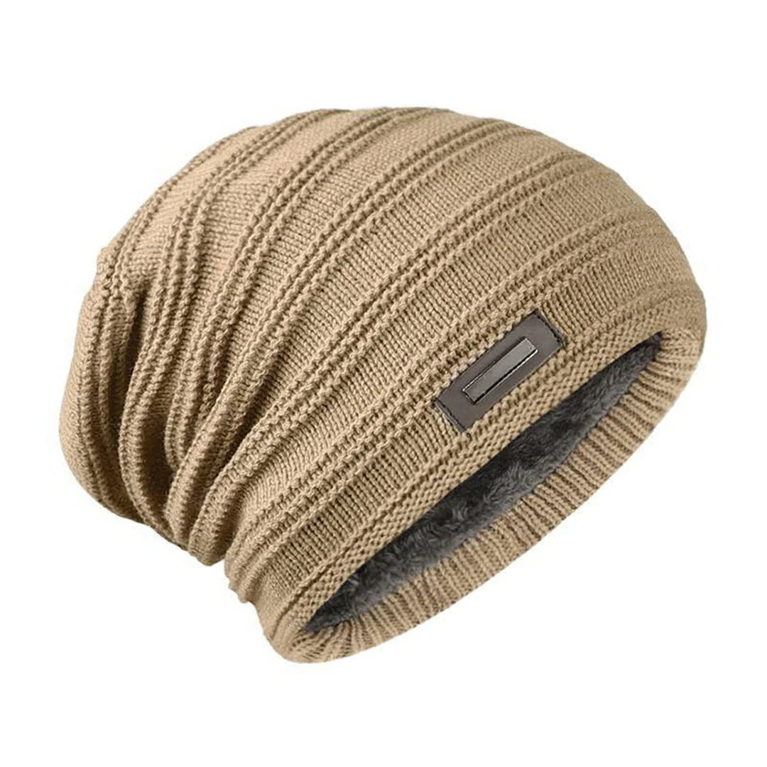 Belro warm winter hat in cozy knit fabric, suitable for cold weather, featuring a stylish design and snug fit.