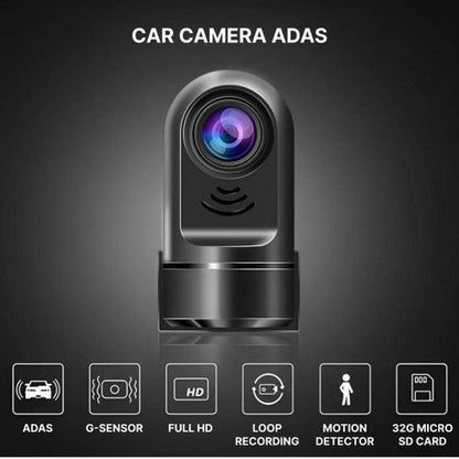 Belro car dashcam and surveillance camera mounted inside a vehicle showing clear lens and compact electronic design.