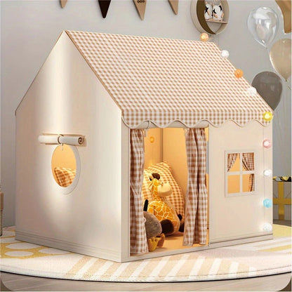 Children’s Playhouse Tent by Belro, colorful fabric play tent with windows and door for kids' indoor and outdoor fun.