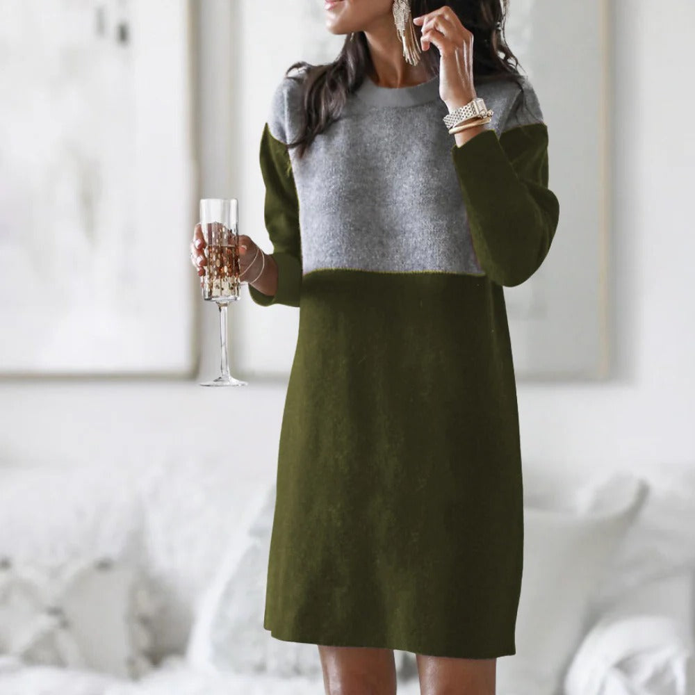 Belro elegant winter dress for women featuring a stylish, warm coat with a tailored fit and cozy fabric for cold weather.