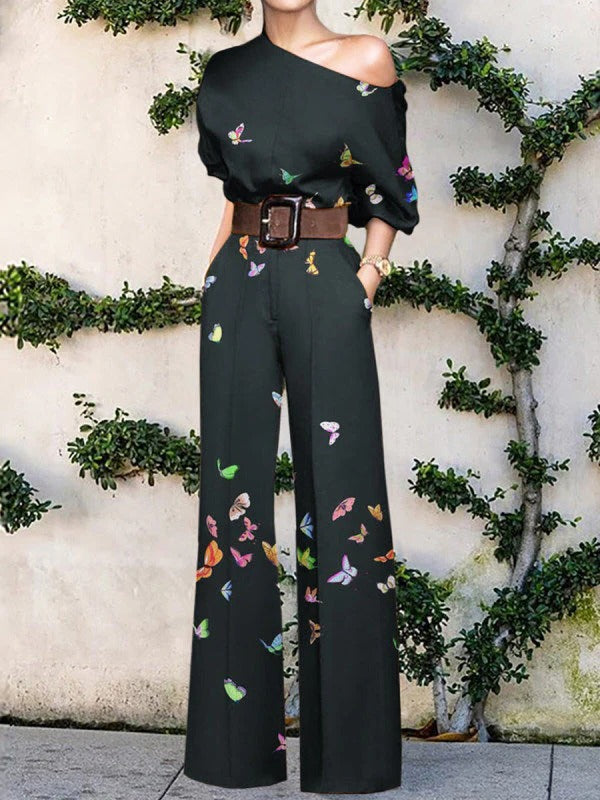 Belro women's modern spring overall, stylish and elegant, showing a sleek design with a fitted silhouette and lightweight fabric.