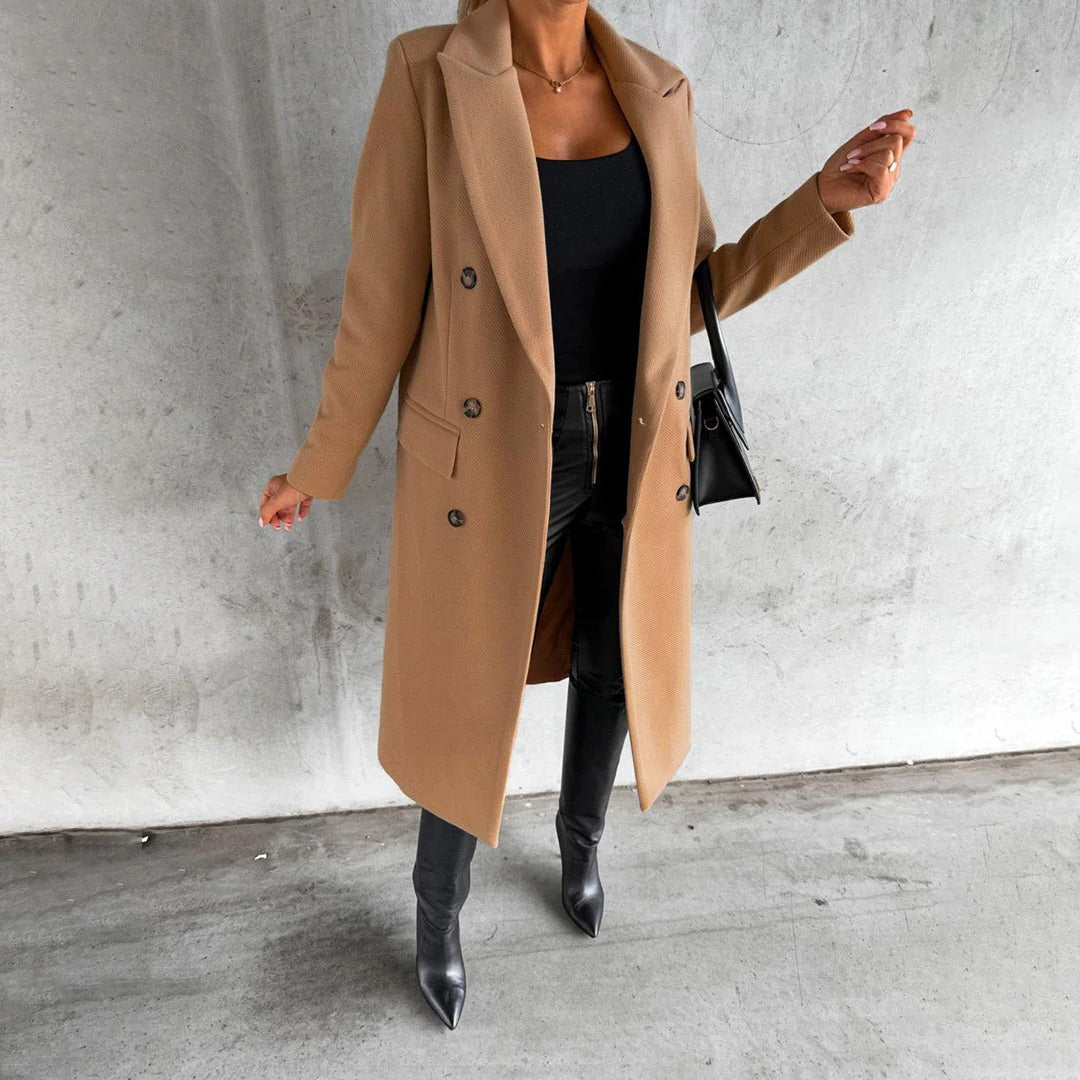Belro women's winter coat with hood, warm quilted jacket in black, suitable for cold weather and outdoor wear.