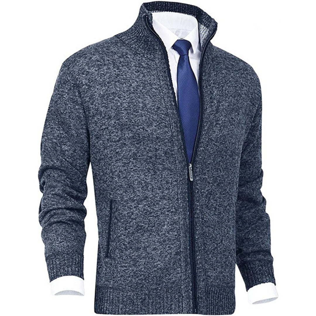 Belro men's stylish zip-up vest, casual clothing vest with front zipper and modern fit, ideal for layered outfits.