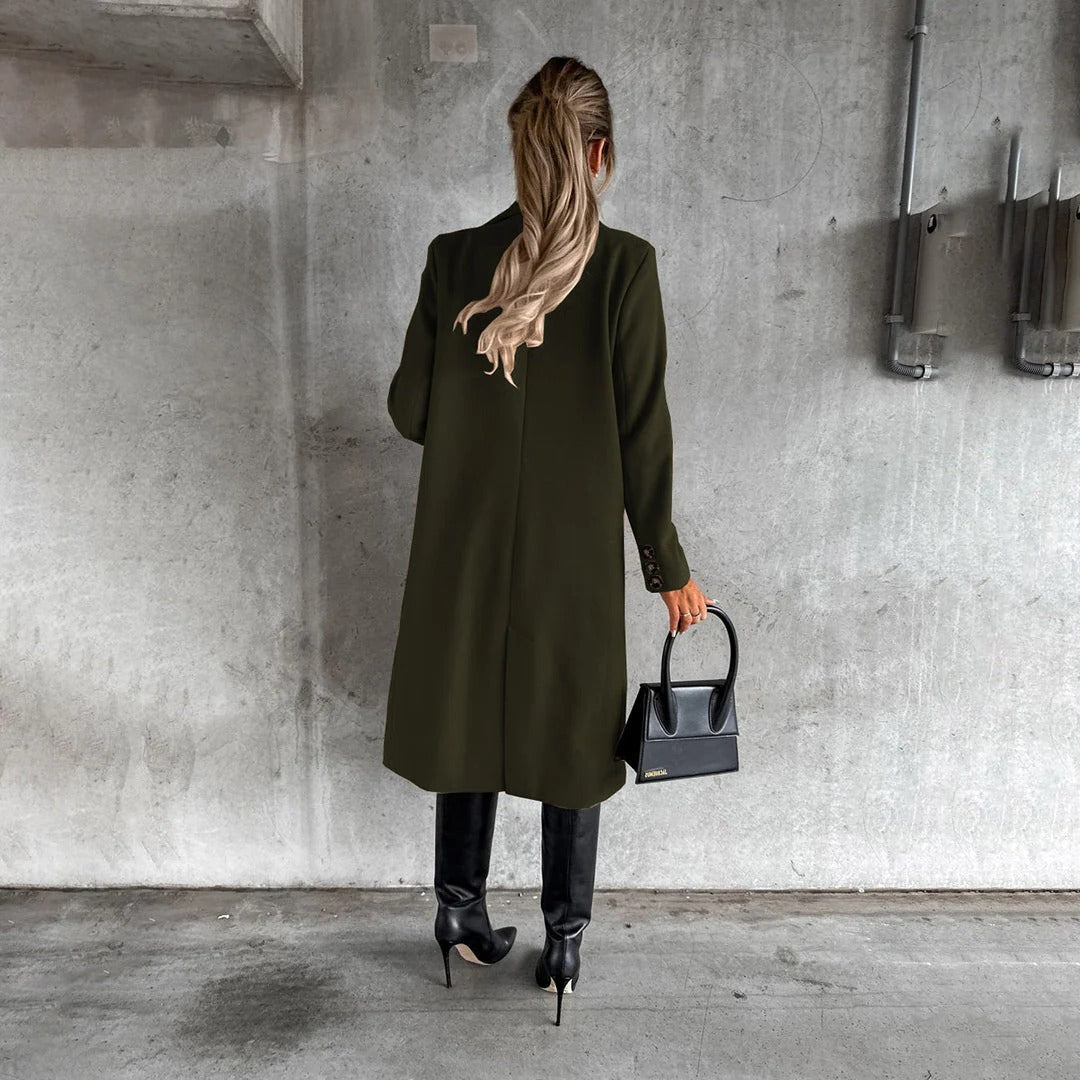 Belro women's winter coat featuring a warm, insulated design with a hood, perfect for cold weather.