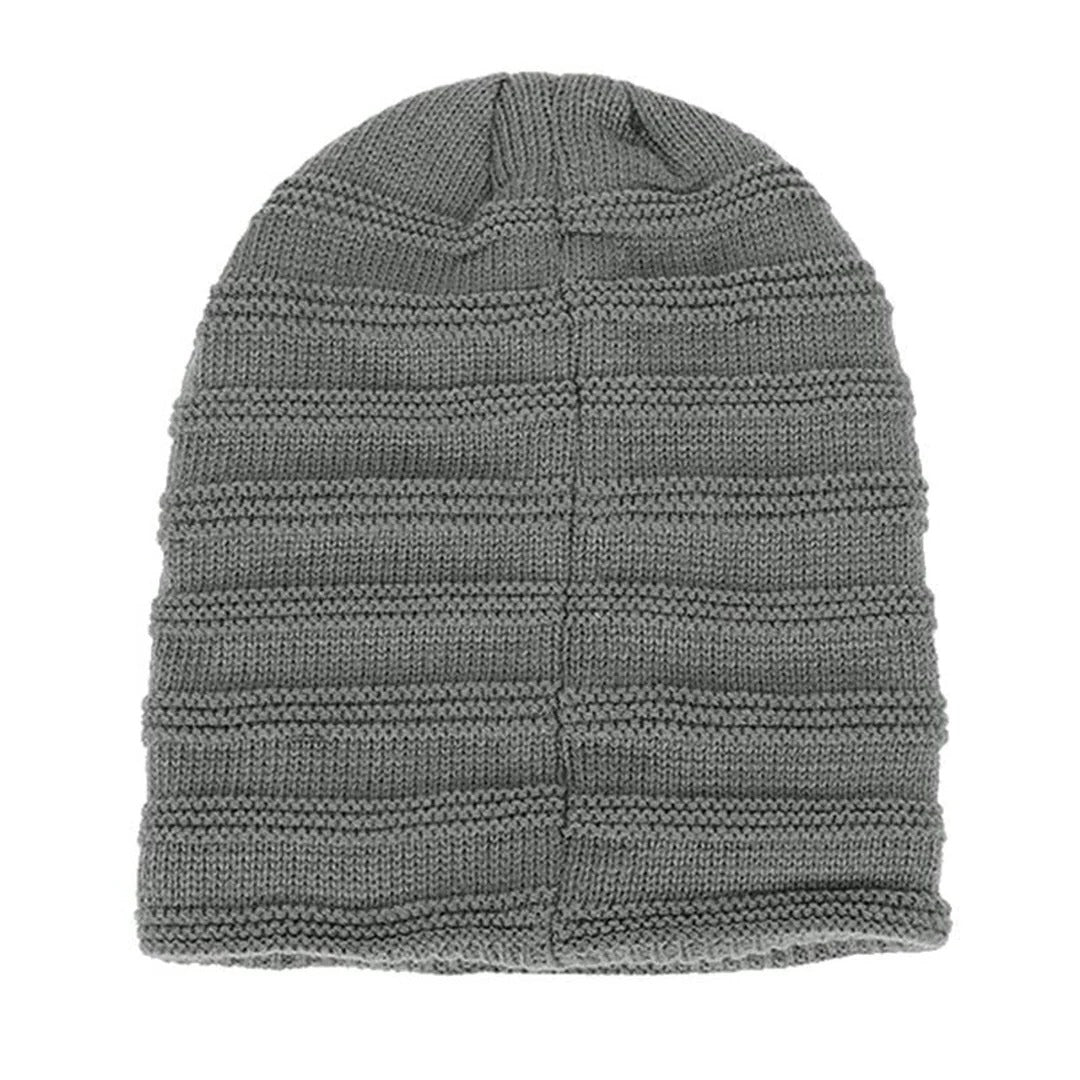 Belro warm winter hat, cozy knit winter cap with pom-pom, suitable for cold weather and winter outdoor activities.