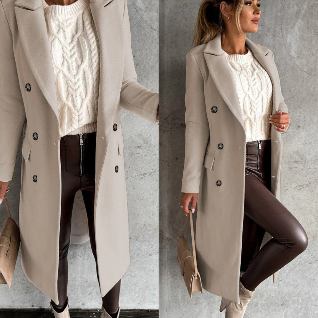 Belro women's winter coat with a hood, stylish quilted design, and warm insulation, perfect for cold weather.