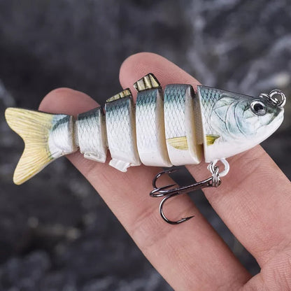 Belro swimming lure for outdoor fishing, featuring realistic design and vibrant colors for attracting fish in freshwater or saltwater.
