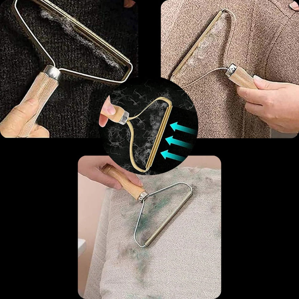 Belro portable lint and pet hair remover, outdoor home tool with a compact design for cleaning fabric and upholstery surfaces.