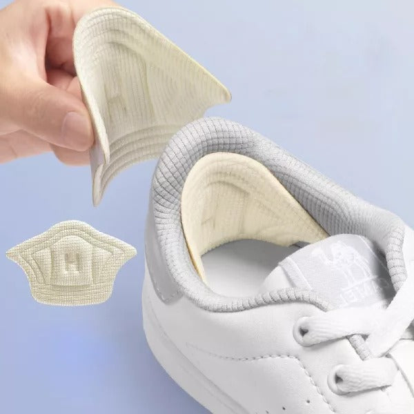 Belro heel grips for shoes, footwear accessory, close-up of cushioned heel pads for extra comfort and secure fit.