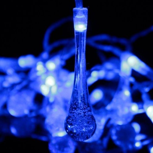 Belro solar-powered string lights with 20 LEDs, 15.7 feet long, ideal for outdoor home and garden decoration.