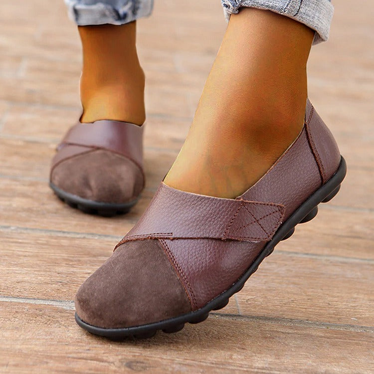 Belro premium genuine leather loafers, comfortable footwear with sleek design and soft leather upper, suitable for casual or formal wear.