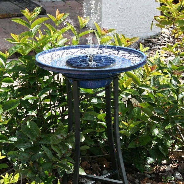 Belro solar water fountain for garden, eco-friendly outdoor decor with flowing water, perfect for garden decoration and outdoor ambiance