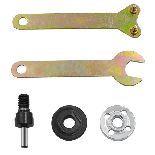 Belro electric drill grinder converter set for power tools, featuring various grinding attachments and easy-to-use hardware components.