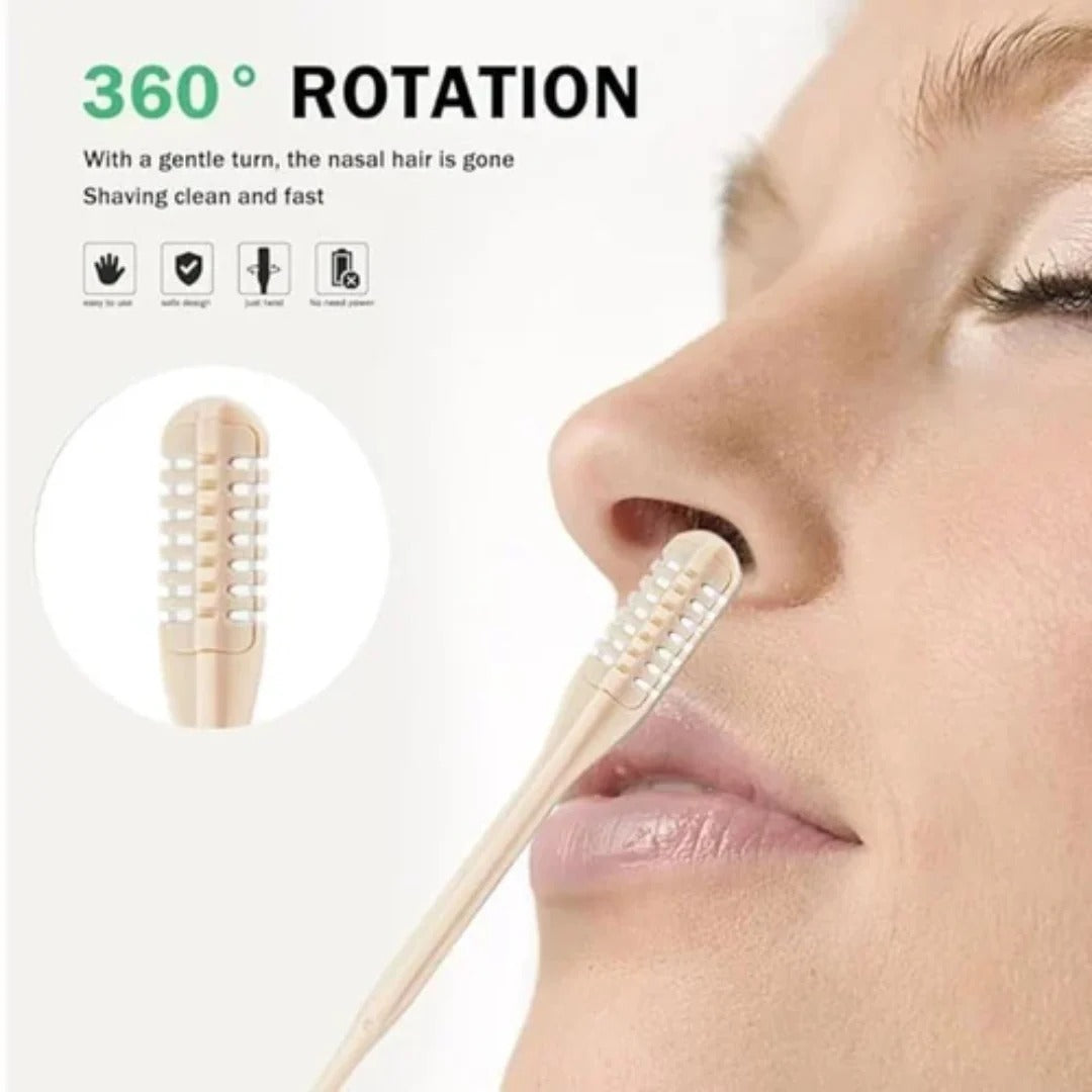 Belro nose hair trimmer, a compact personal care electronic device with a sleek design for grooming nose hair effectively.