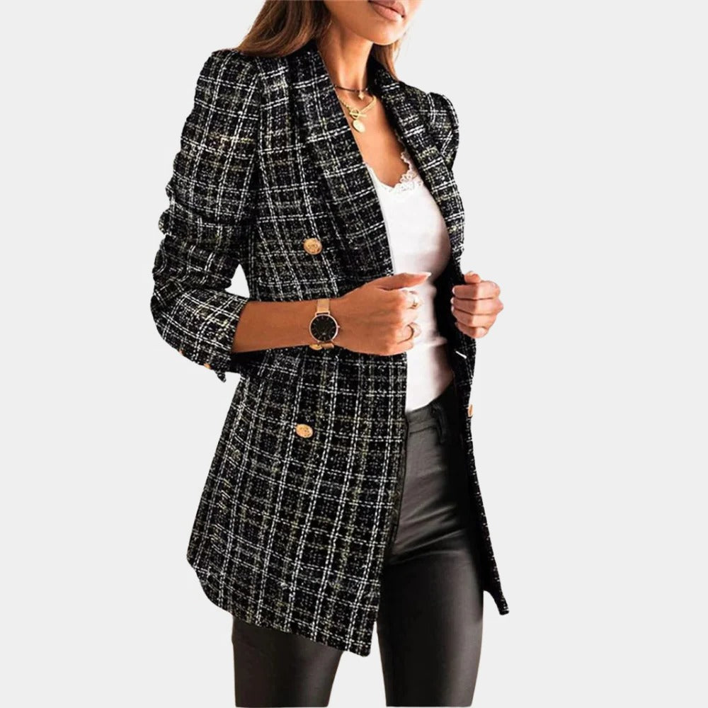 Belro women's blazer, stylish tailored blazer for women, featuring classic design and comfortable fit, suitable for professional and casual wear.