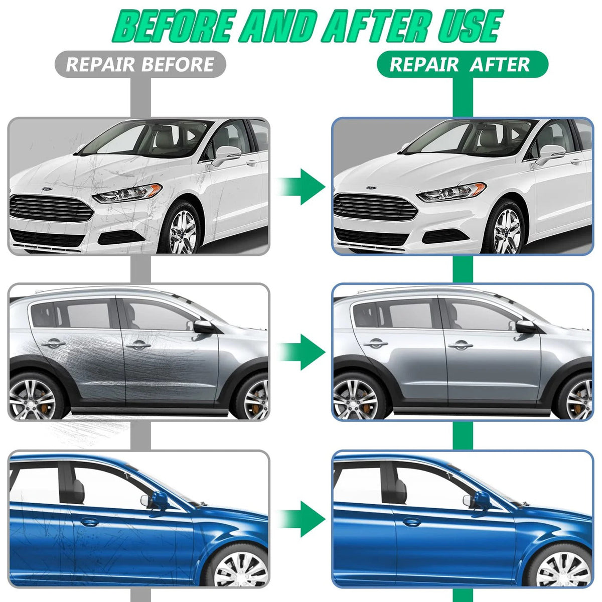 Belro Car Scratch Remover Cloth for tools and hardware, soft fabric designed to help eliminate car scratches effectively.