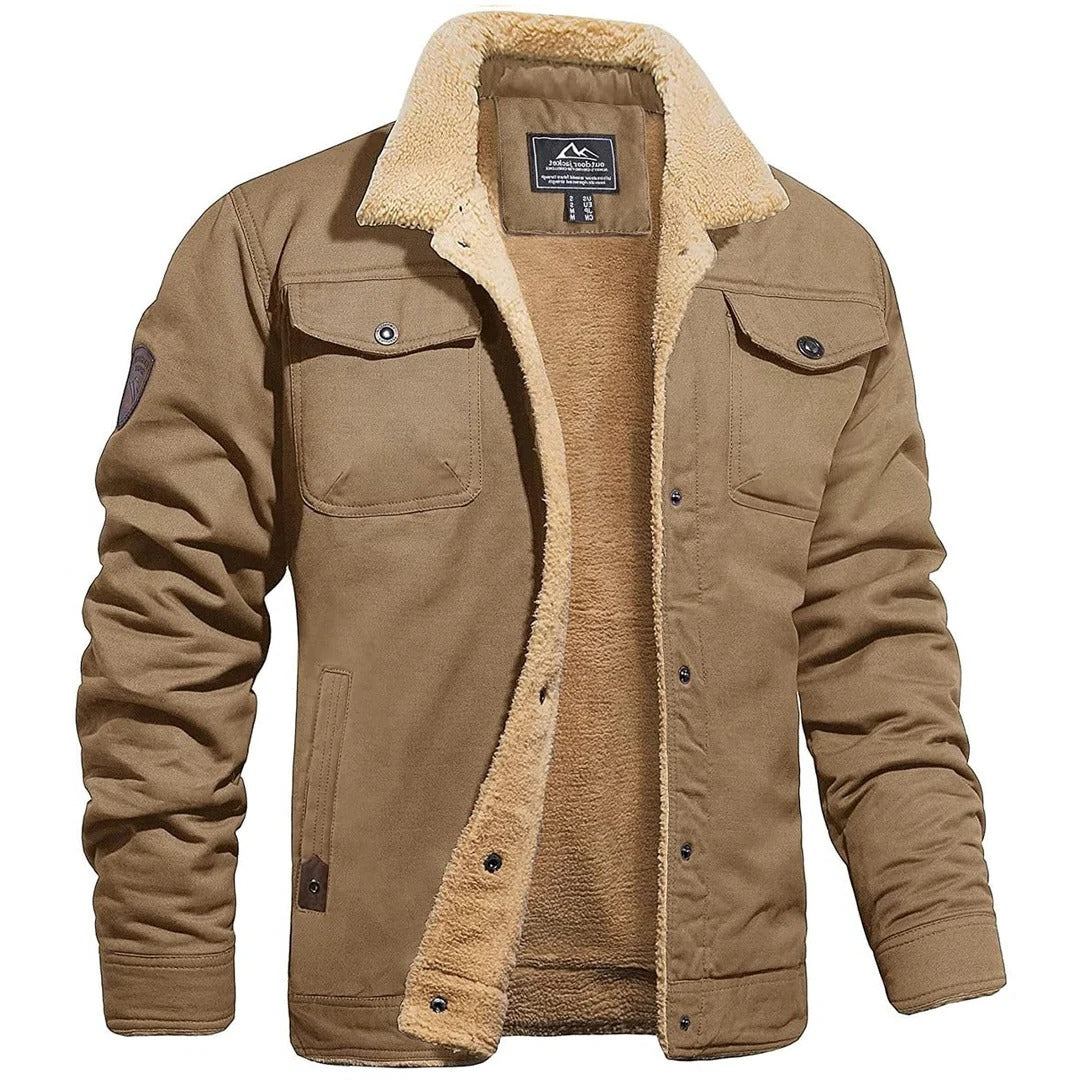 Belro vintage men's bomber jacket in classic style, featuring a zip front, ribbed cuffs, and a sleek design.