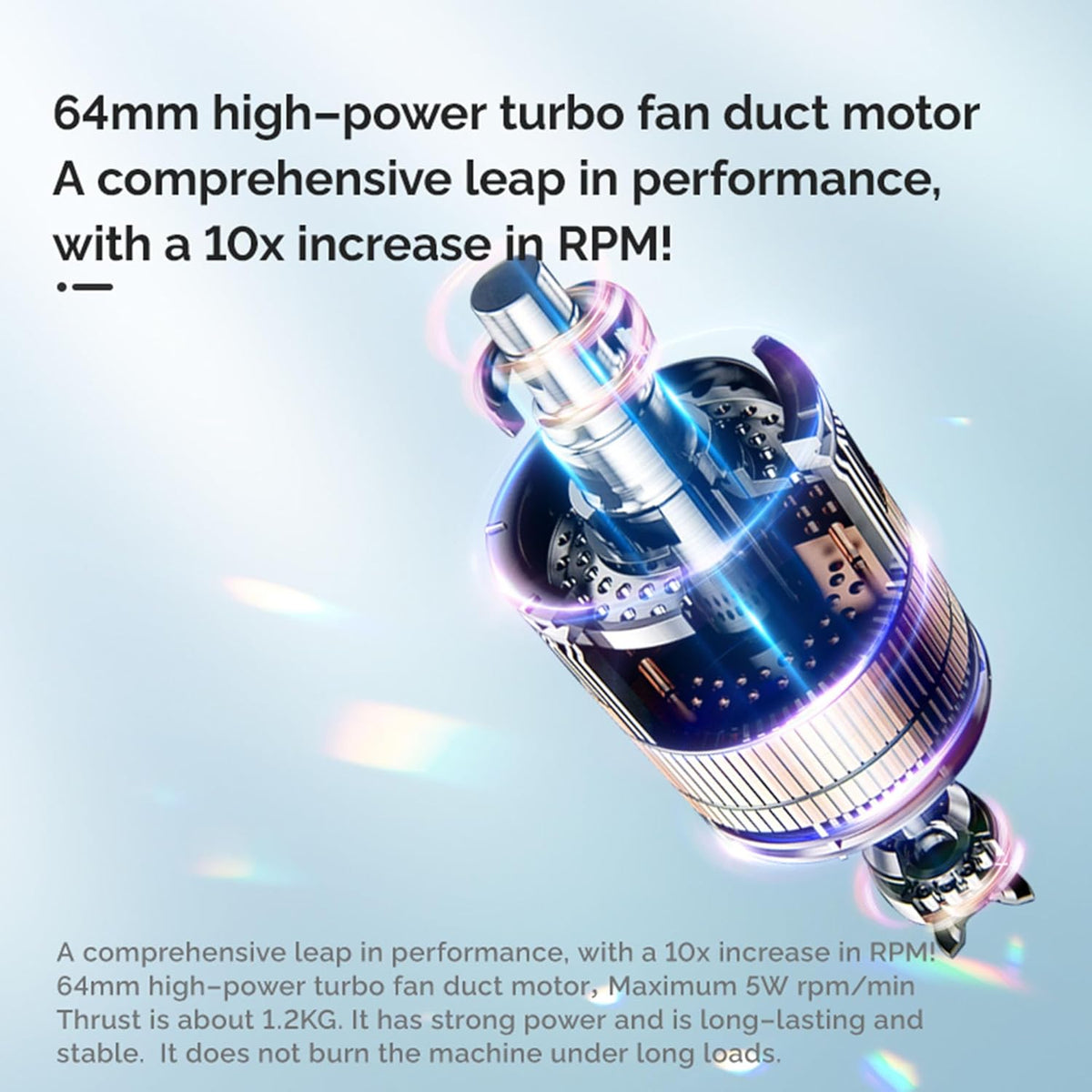 Belro Turbo Clean cordless air blower, compact electronics device with a sleek design for easy cleaning and dust removal.