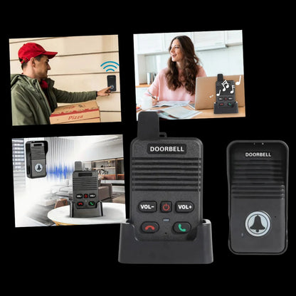 Belro Advance Communication Intercom Doorbell with sleek electronic design for home or office security.