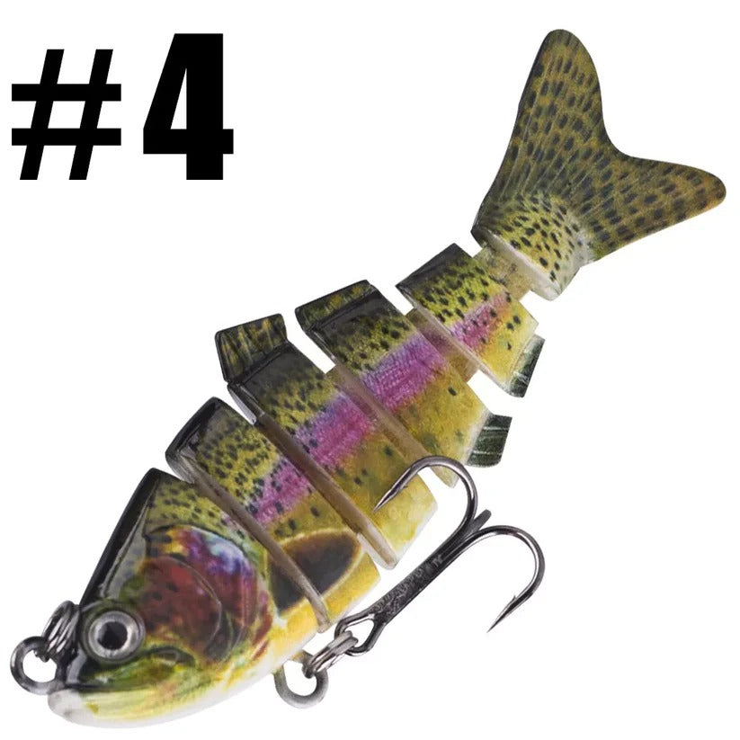 Belro swimming lure designed for outdoor use, featuring realistic colors and detailed craftsmanship for fishing or aquatic decor.