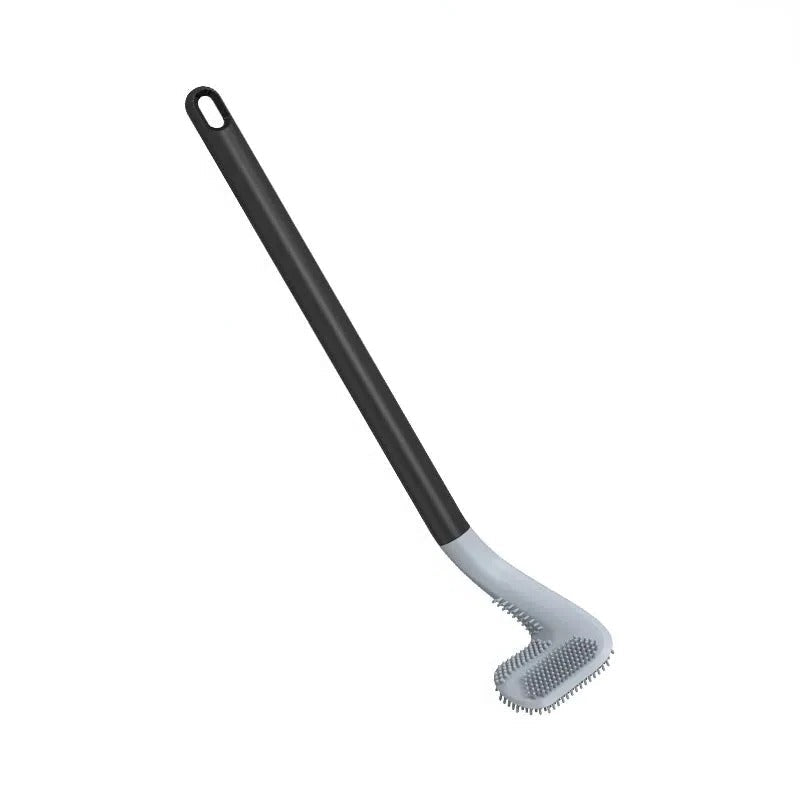 Belro self-cleaning hygienic toilet brush with long handle and clean bristles, designed for easy bathroom cleaning.