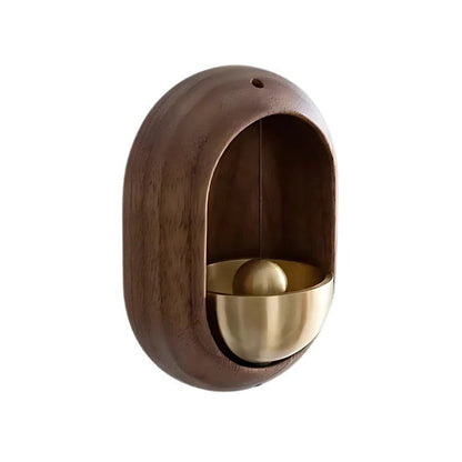 Belro wooden door chime with sleek electronic design, perfect for smart home doorbell notifications.