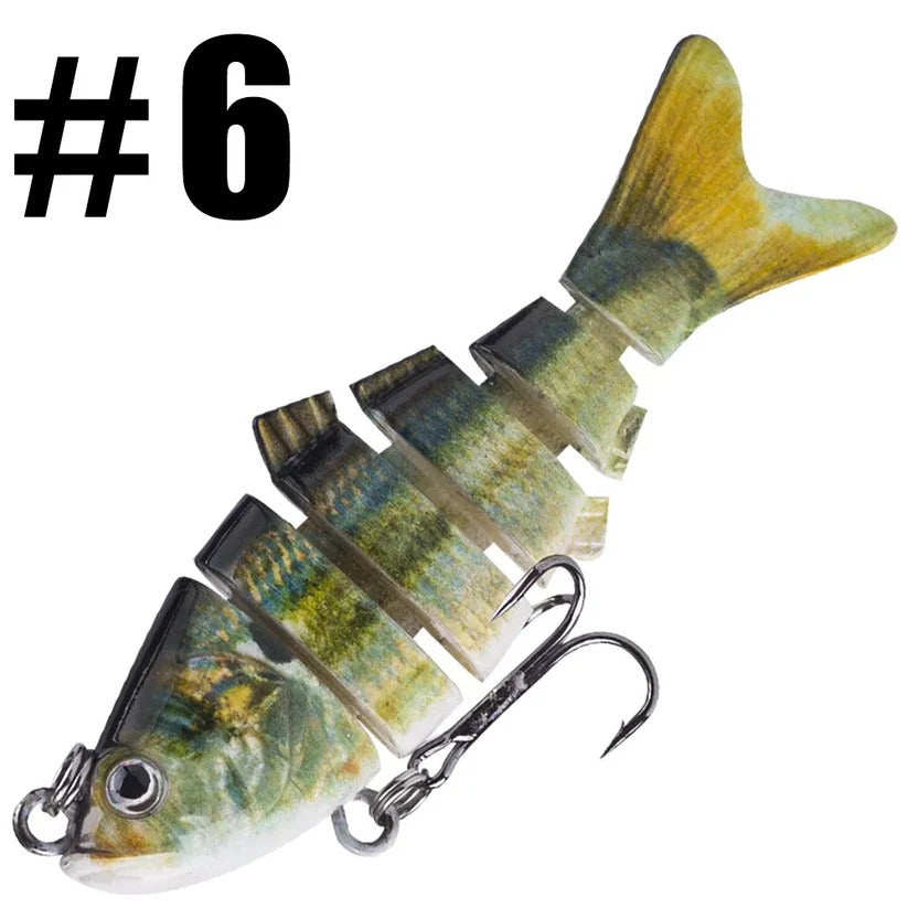 Belro swimming lure for outdoor use, featuring colorful, realistic fish design ideal for fishing or decorative outdoor displays.