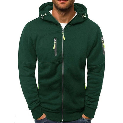 Belro men's high-quality hoodie in black, made from soft, comfortable fabric, designed for casual and activewear use.