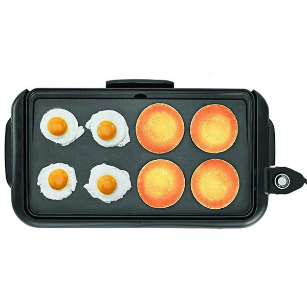 Belro large 24-inch pancake griddle maker for home kitchen, flat non-stick cooking surface for breakfast and brunch.