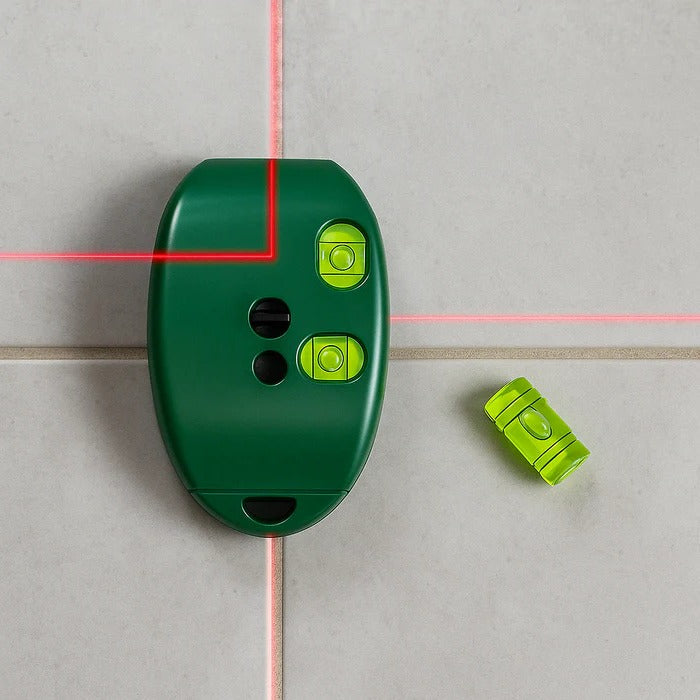 Belro precision laser level for accurate 90° angles, measuring tools for woodworking and construction projects.