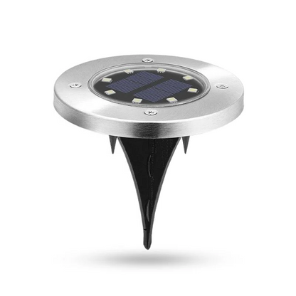 Belro outdoor solar garden lights illuminating a garden path with warm LED glow, perfect for home and outdoor décor.