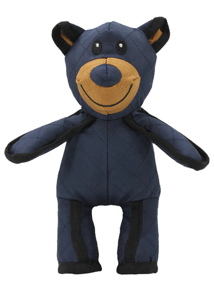 Belro indestructible interactive bear dog toy for heavy chewers, showing a durable plush toy with squeaker for dogs.