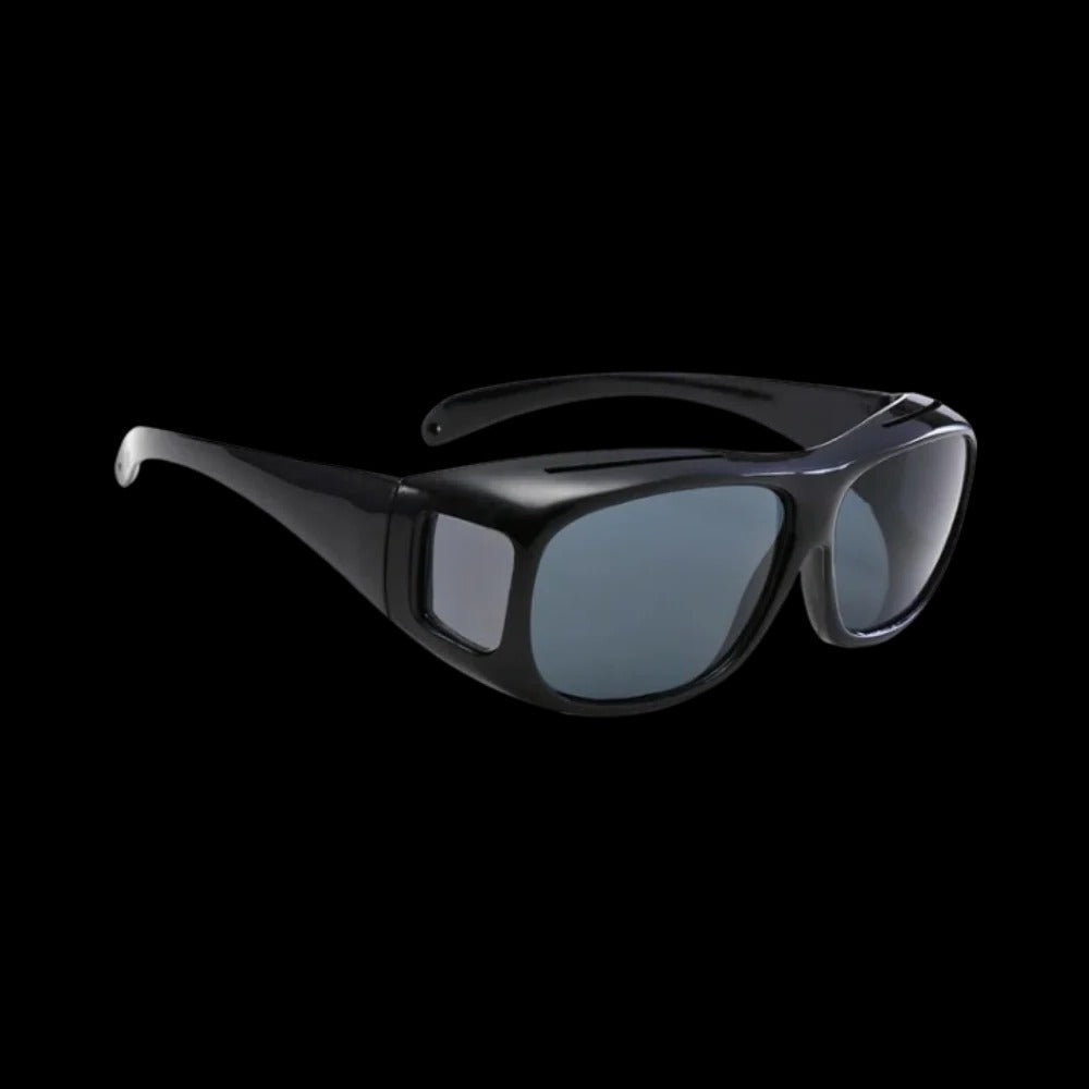 Belro night driving clarity glasses with clear lenses designed to enhance visibility during nighttime driving.