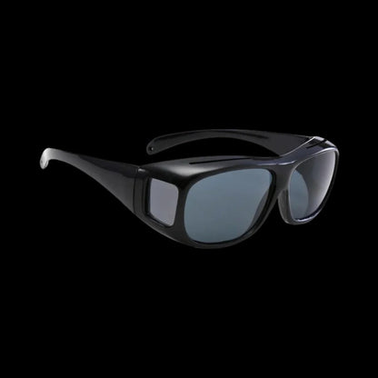 Belro night driving clarity glasses with clear lenses designed to enhance visibility during nighttime driving.