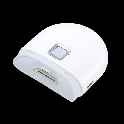 Belro dual speed electric nail clipper with ergonomic design, showing the clipper with its sleek body and cutting blades.