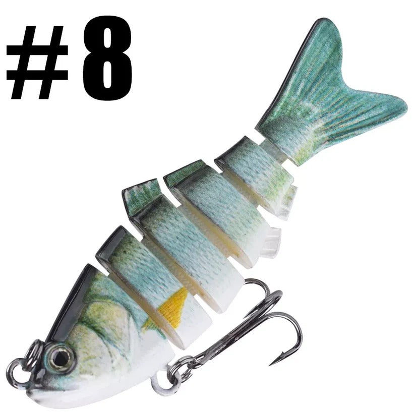 Belro swimming lure for outdoor fishing, featuring realistic design and vibrant colors to attract fish in freshwater or saltwater.
