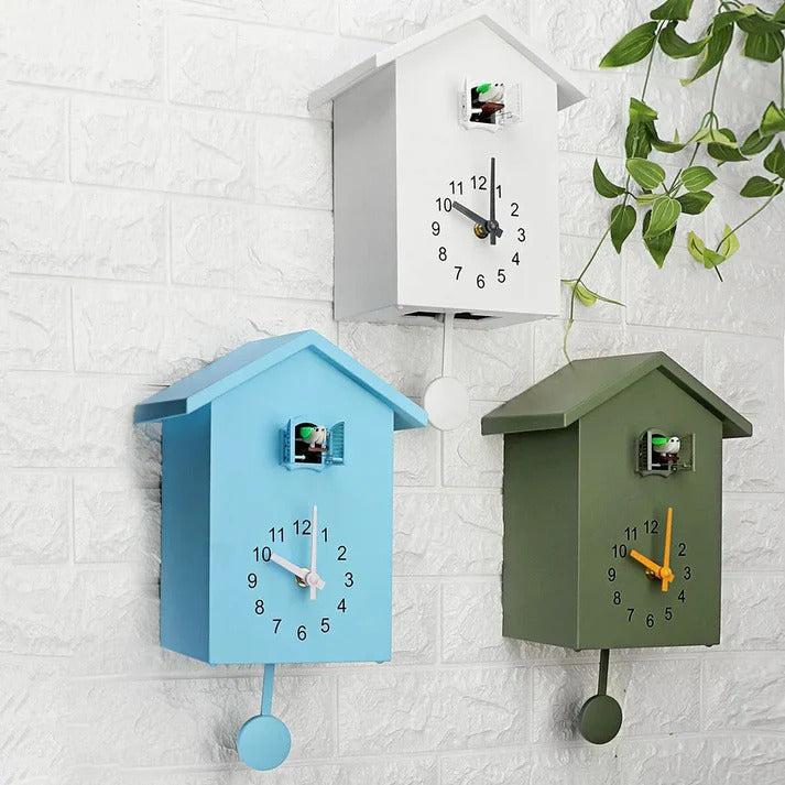 Decorative Belro cuckoo clock with intricate design for home decor, featuring a traditional wooden style and detailed craftsmanship.