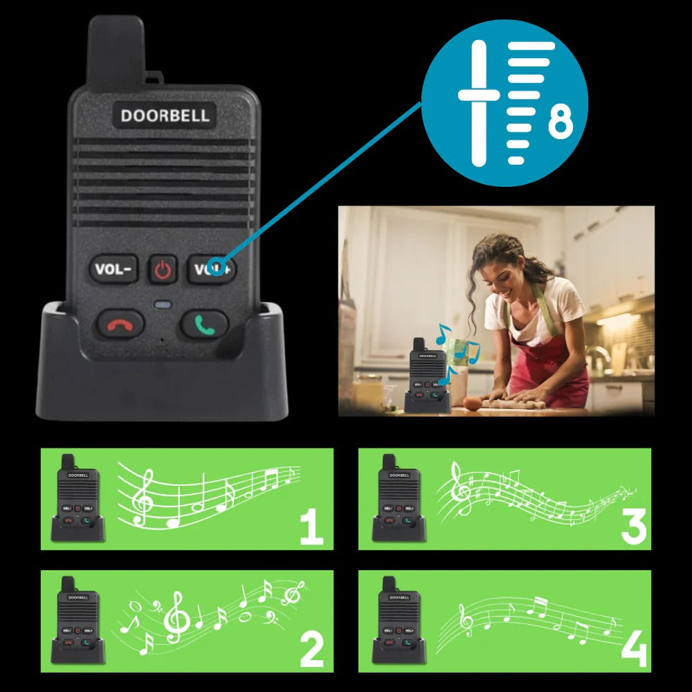Belro Advance Communication Intercom Doorbell mounted on wall with sleek electronic design and modern appearance.