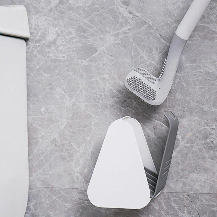 Belro self-cleaning hygienic toilet brush with ergonomic handle and sleek design, ideal for easy bathroom cleaning.