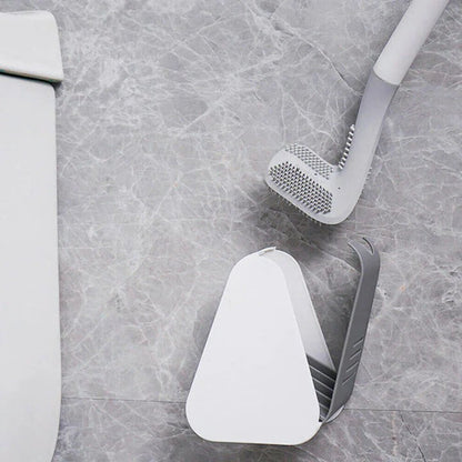 Belro self-cleaning hygienic toilet brush with ergonomic handle and sleek design, ideal for easy bathroom cleaning.