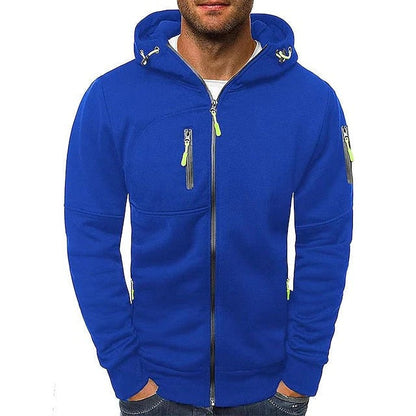 Belro men's hoodie in black, made from soft activewear fabric, featuring a comfortable fit and stylish design.