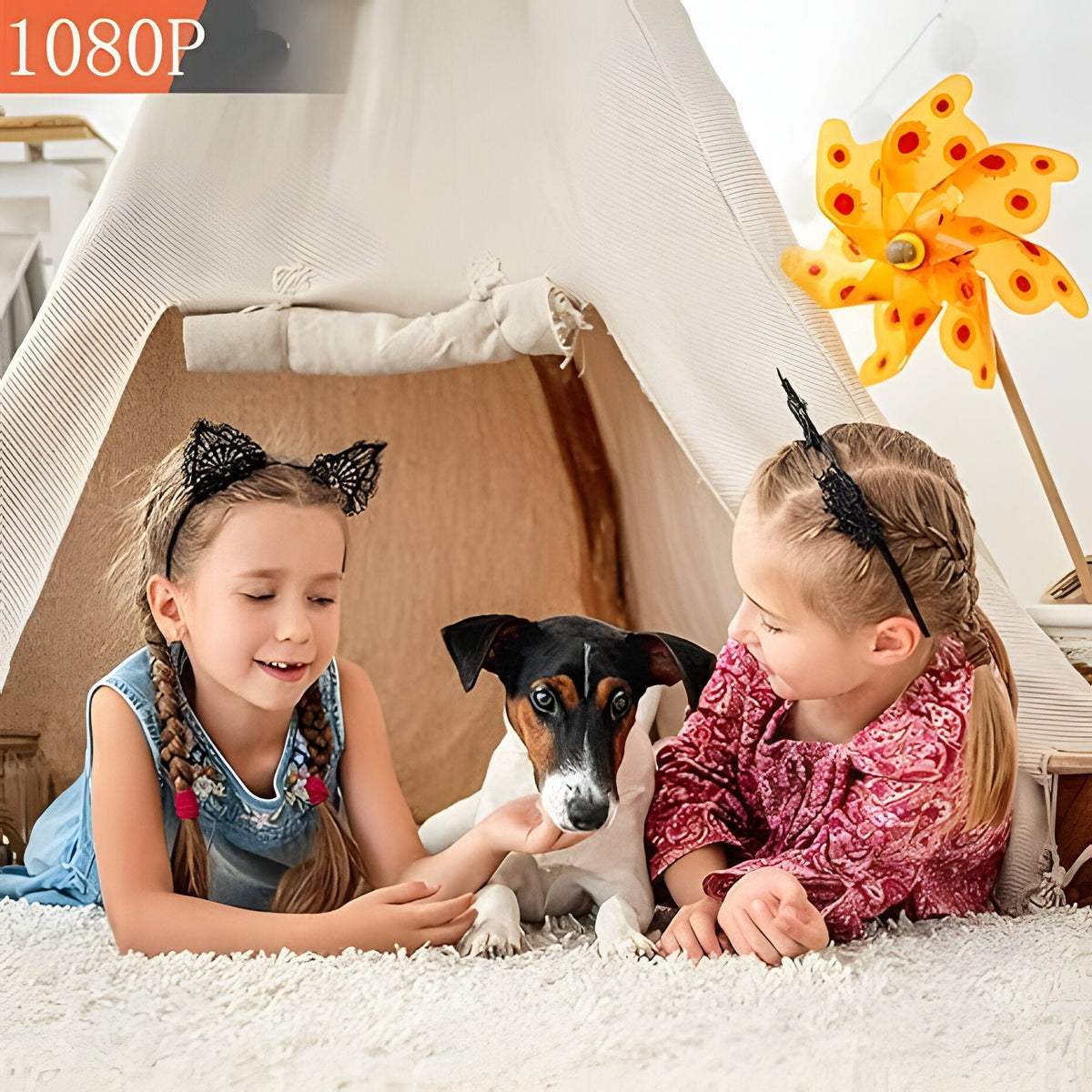 Belro Sentinel Eye HD wireless security camera with sleek black design, mounted indoors for home surveillance.