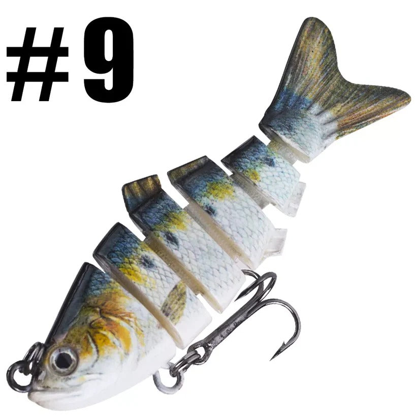 Belro swimming lure for outdoor use, designed for fishing or aquatic activities, with vibrant colors and realistic fish shape.